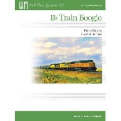 WILLIS MUSIC B Flat Train Boogie Early Intermediate Piano Solo By Randall Hartsell