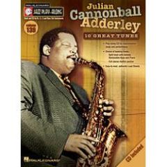 HAL LEONARD JAZZ Play Along Julian Cannonball Adderley 10 Great Tunes