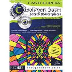 RICORDI CANTOLOPERA Sacred Masterpieces For Soprano Volume 1 Cd Included