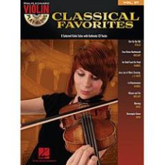 HAL LEONARD VIOLIN Play Along Classical Favorites 8 Violin Solos With Cd Tracks