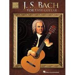 HAL LEONARD JS Bach For Easy Guitar With Notes & Tab