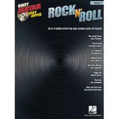 HAL LEONARD EASY Guitar Play Along Rock 'n' Roll Play 8 Songs With Sound Alike Cd Tracks