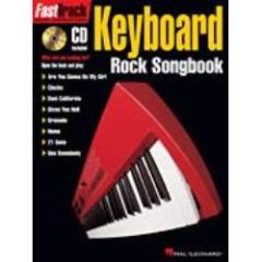 HAL LEONARD FASTTRACK Keyboard Rock Songbook With Cd