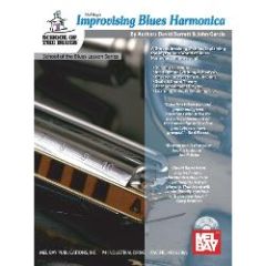 MEL BAY IMPROVISING Blues Harmonica By David Barrett Cd Included
