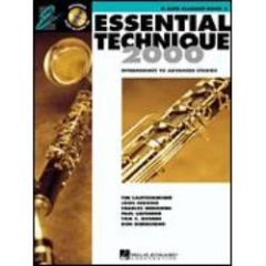 HAL LEONARD ESSENTIAL Technique For Band Eb Alto Clarinet Book 3
