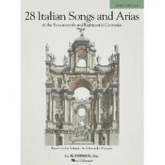 G SCHIRMER 28 Italian Songs & Arias For Medium Low Voice