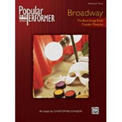 ALFRED POPULAR Performer Series Broadway Arranged By Christopher Johnson