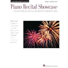 HAL LEONARD PIANO Recital Showcase Book 3 Intermediate