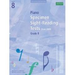 ABRSM PUBLISHING ABRSM Specimen Sight Reading Tests For Piano 2009 Edition Grade 8