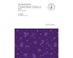 JOLLY MUSIC BARTOK Romanian Christmas Carols Sz.57 For Flute Duet