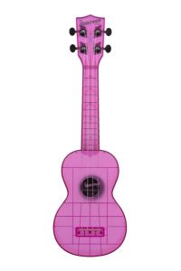 KALA KA-WMT-PL-S Waterman Soprano Ukulele Amethyst Purple Transparent