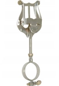 TROPHY TR9506N Clarinet Lyre 2-piece With Clamp Ring Nickel-plated