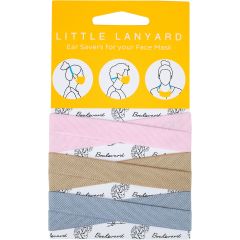 PROTEC LITTLE Lanyard Ear Savers For Your Face Mask 3-pack Sunset