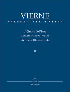 BARENREITER LOUIS Vierne The First World War Urtext For Piano Solo