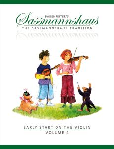 BARENREITER SASSMANNSHAUS Early Start On The Violin Volume 4