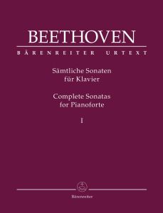 BARENREITER BEETHOVEN Complete Sonatas For Pianoforte I
