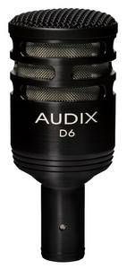 AUDIX D6 | Dynamic Kick Drum Microphone (cardioid)