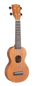MAHALO MS1-TBR Slimline Series Soprano Ukulele Transparent Brown