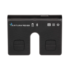 AIRTURN PED500 Slim Profile Quiet Tactile Ultra Portable Wireless Foot Switch