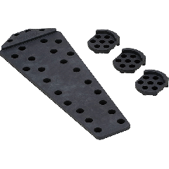 TAMA TIBS4 Iso-base Sound Reduction Pedal & Leg Pads Package
