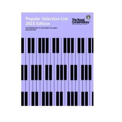 ROYAL CONSERVATORY RCM Piano Popular Selection List 2015 Edition