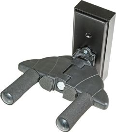 PROFILE PR-U85B Auto-clamp Ukulele Wall Mount Hanger, Black Wood
