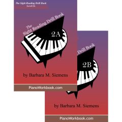 A BARBARA SIEMENS THE Sight Reading Drill Book Level 2b By Barbara Siemens