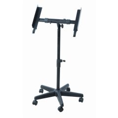 QUIK LOK QL400 Fully Adjustable Mixer Stand With Casters