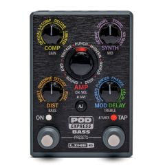 LINE 6 POD Express Bass Ultra-portable Amp & Effects