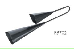 RHYTHM BAND RB702 Agogo Bells Metal With Mallet