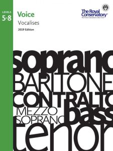 ROYAL CONSERVATORY VOICE Vocalises Level 5-8 2019 Edition