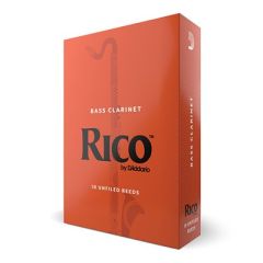 RICO BASS Clarinet Reeds Strength 2.5 10-pack (singles Pricing)