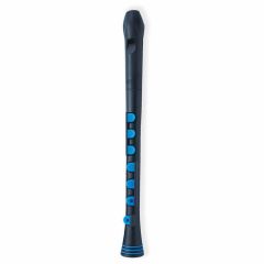 NUVO RECORDER+ (baroque Fingering), Black/blue With Hard Case