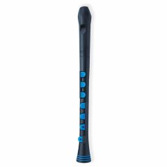 NUVO RECORDER+ Baroque Fingering Black/blue With Hard Case