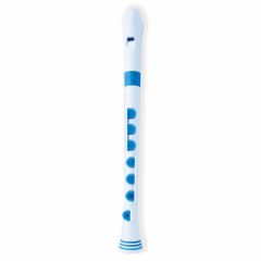 NUVO RECORDER+ Baroque Fingering White/blue With Hard Case