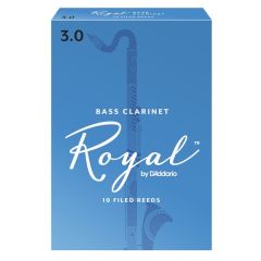 ROYAL BY D'ADDARIO BASS Clarinet Reeds #3.5