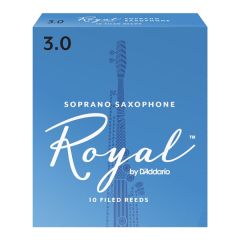 ROYAL BY D'ADDARIO SOPRANO Saxophone Reeds #2.5