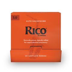 RICO ALTO Saxophone Reeds Strength 3.0 25-pack (individually Sealed)