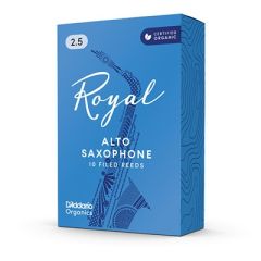 ROYAL BY D'ADDARIO ALTO Saxophone Reeds Strength 2.5