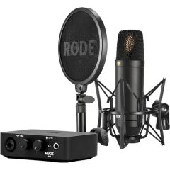 RODE NT1/AI1 Kit Nt1 Condenser Microphone + Ai1 Audio Interface Kit
