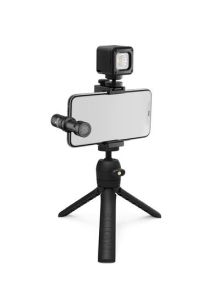 RODE VLOGGER Kit - Usb-c Microphone, Tripod/grip, Phone Mount, Led Light, Windscree