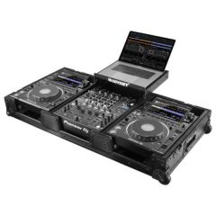 ODYSSEY 810141 | Glide-style Dj Coffin W/ Wheels For 12in Mixer & 2 Cdj-3000