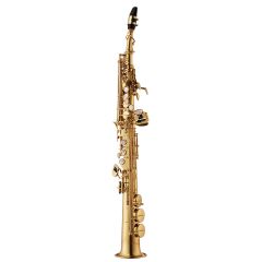 YANAGISAWA SWO10 Elite Model Straight 2pc Body Soprano Saxophone, Lacquered