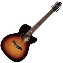 SEAGULL S12 Concert Hall Cw Spruce Sunburst Gt Presys Ii Acoustic Guitar