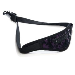 BEAUMONT BSS-PL Designer Ergonomic Saxophone Neck Strap, Purple Lace