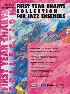 BELWIN FIRST Year Charts For Jazz Ensemble - 1st Alto Saxophone