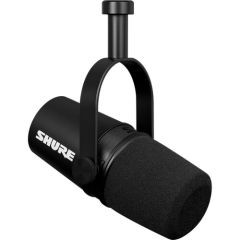 SHURE MV7-K Usb & Xlr Microphone For Podcasting, Home Recording & Gaming