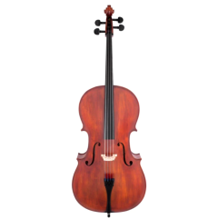 SCHERL & ROTH SR55E4H Hand Crafted Solid Spruce Student Cello Outfit Size 4/4