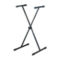 QUIK LOK T-10 Single Braced Single Tier Keyboard X-stand