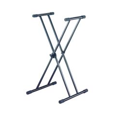 QUIK LOK T-20 | Double Braced Single Tier Keyboard X-stand